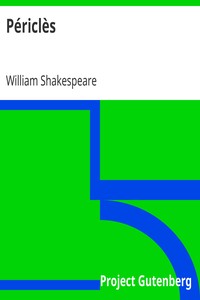 Book cover of "Périclès - Tragédie"