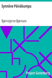 Book cover of "Synnöve Päiväkumpu"