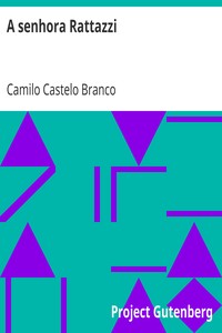 Book cover of "A senhora Rattazzi"