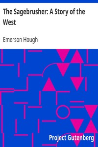 Book cover of "The Sagebrusher: A Story of the West"