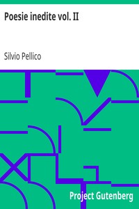 Book cover of "Poesie inedite vol. II"