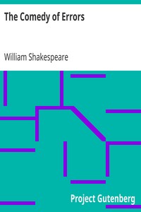 Book cover of "The Comedy of Errors"