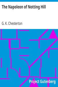 Book cover of "The Napoleon of Notting Hill"