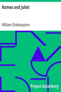 Book cover of "Romeo and Juliet"