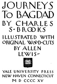 Book cover of "Journeys to Bagdad"