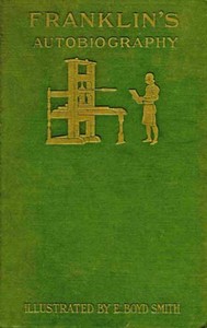 Book cover of "Autobiography of Benjamin Franklin"