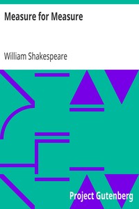 Book cover of "Measure for Measure"