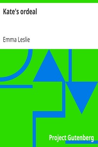 Book cover of "Kate's ordeal"