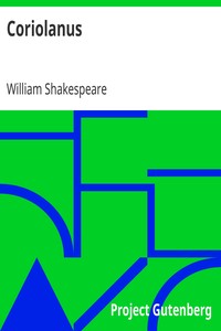 Book cover of "Coriolanus"