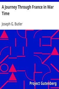 Book cover of "A Journey Through France in War Time"