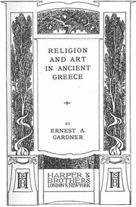 Book cover of "Religion and Art in Ancient Greece"