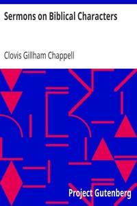 Book cover of "Sermons on Biblical Characters"