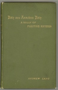 Book cover of "Ban and Arriere Ban: A Rally of Fugitive Rhymes"