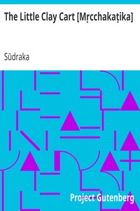 Book cover of "The Little Clay Cart [Mṛcchakaṭika]"