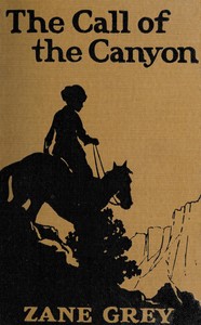 Book cover of "The Call of the Canyon"