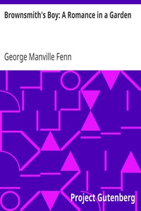Book cover of "Brownsmith's Boy: A Romance in a Garden"