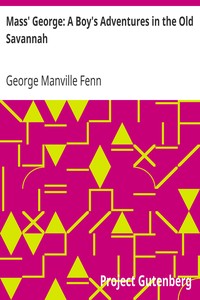 Book cover of "Mass' George: A Boy's Adventures in the Old Savannah"