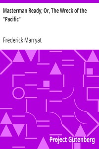 Book cover of "Masterman Ready; Or, The Wreck of the "Pacific""