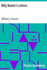 Book cover of "Billy Baxter's Letters"