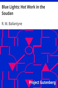 Book cover of "Blue Lights: Hot Work in the Soudan"