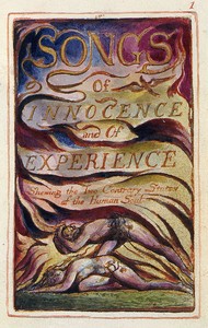 Book cover of "Songs of Innocence and of Experience"