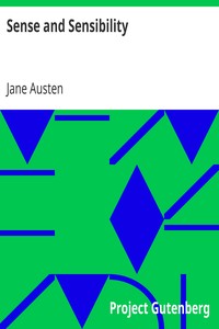 Book cover of "Sense and Sensibility"