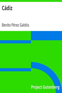 Book cover of "Cádiz"