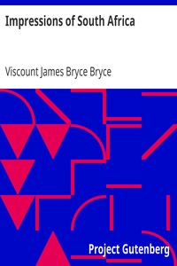 Book cover of "Impressions of South Africa"