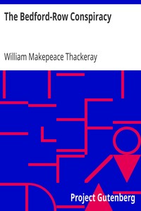 Book cover of "The Bedford-Row Conspiracy"
