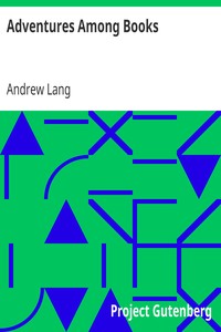 Book cover of "Adventures Among Books"