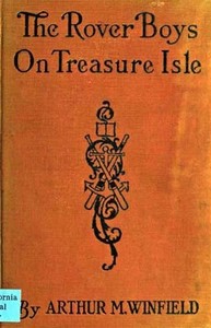 Book cover of "The Rover Boys on Treasure Isle; or, The Strange Cruise of the Steam Yacht"