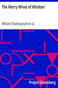 Book cover of "The Merry Wives of Windsor - The Works of William Shakespeare [Cambridge Edition] [9 vols.]"