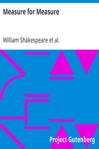 Book cover of "Measure for Measure - The Works of William Shakespeare [Cambridge Edition] [9 vols.]"