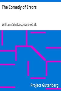 Book cover of "The Comedy of Errors - The Works of William Shakespeare [Cambridge Edition] [9 vols.]"