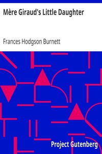 Book cover of "Mère Giraud's Little Daughter"