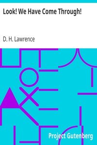 Book cover of "Look! We Have Come Through!"