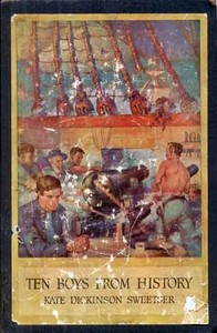 Book cover of "Ten Boys from History"