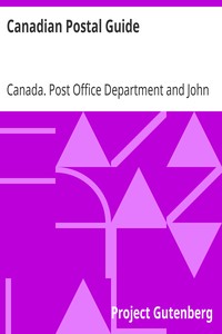 Book cover of "Canadian Postal Guide"