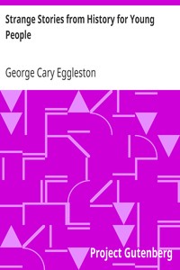 Book cover of "Strange Stories from History for Young People"