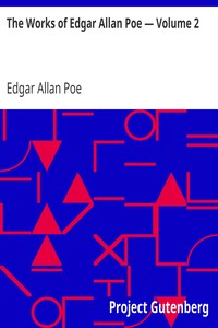 Book cover of "The Works of Edgar Allan Poe — Volume 2"