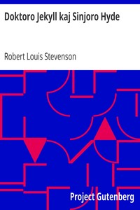 Book cover of "Doktoro Jekyll kaj Sinjoro Hyde"