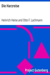 Book cover of "Die Harzreise"