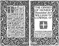 Book cover of "The Odyssey of Homer"