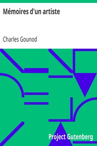 Book cover of "Mémoires d'un artiste"