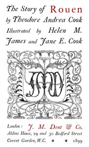 Book cover of "The Story of Rouen"