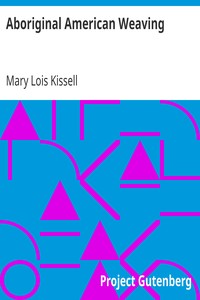 Book cover of "Aboriginal American Weaving"