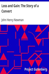 Book cover of "Loss and Gain: The Story of a Convert"