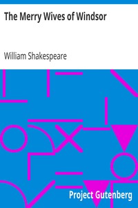 Book cover of "The Merry Wives of Windsor"