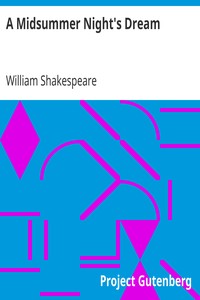 Book cover of "A Midsummer Night's Dream"
