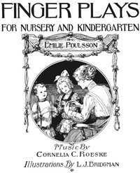 Book cover of "Finger plays for nursery and kindergarten"